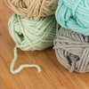 image:imageJubileeYarn Lacery Yarn  100gSkein Chunky Cotton  Shades of Green  4 Skeins95 Shades of Green