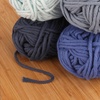 image:imageJubileeYarn Lacery Yarn  100gSkein Chunky Cotton  Shades of Green  4 Skeins96 Shades of Blue
