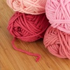 image:imageJubileeYarn Lacery Yarn  100gSkein Chunky Cotton  Shades of Green  4 Skeins97 Shades of Pink