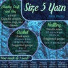 image:imageJubileeYarn Lacery Yarn  100gSkein Chunky Cotton  Shades of Green  4 SkeinsVariety Pack