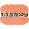 image:imageJubileeYarn Luxe Fluff Yarn  100gSkein Chunky Polyester Faux Fur  Heron  2 Skeins09 Jerboa