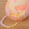 image:imageJubileeYarn Luxe Fluff Yarn  100gSkein Chunky Polyester Faux Fur  Heron  2 Skeins10 Angora Rabbit