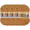 image:imageJubileeYarn Luxe Fluff Yarn  100gSkein Chunky Polyester Faux Fur  Heron  2 Skeins11 Capybara