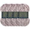 image:imageJubileeYarn Luxe Fluff Yarn  100gSkein Chunky Polyester Faux Fur  Heron  2 Skeins15 Thrush