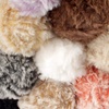 image:imageJubileeYarn Luxe Fluff Yarn  100gSkein Chunky Polyester Faux Fur  Heron  2 Skeins17 Crane