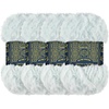 image:imageJubileeYarn Luxe Fluff Yarn  100gSkein Chunky Polyester Faux Fur  Heron  2 Skeins19 Parula