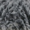image:imageJubileeYarn Luxe Fluff Yarn  100gSkein Chunky Polyester Faux Fur  Heron  2 Skeins81 Black and White