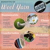 image:imageJubileeYarn Merino Amore Yarn  100gCake Sport Weight Merino Wool  Milano  2 Cakes09 Cinque Terre
