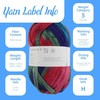 image:imageJubileeYarn Mesh Fishnet Yarn  Chunky Acrylic  200gSkein  Purple  2 Skeins16 Moss