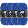 image:imageJubileeYarn Mohair Elixir Nightcap Yarn  100gSkein Chunky Wool Blend  Cosmopolitan  2 Skeins05 Curaao Cooler