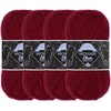 image:imageJubileeYarn Mohair Elixir Nightcap Yarn  100gSkein Chunky Wool Blend  Cosmopolitan  2 Skeins09 Manhattan