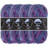 image:imageJubileeYarn Mohair Elixir Nightcap Yarn  100gSkein Chunky Wool Blend  Cosmopolitan  2 Skeins10 Purple Haze