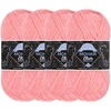 image:imageJubileeYarn Mohair Elixir Nightcap Yarn  100gSkein Chunky Wool Blend  Cosmopolitan  2 Skeins17 Desert Rose