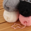 image:imageJubileeYarn Mohair Elixir Nightcap Yarn  100gSkein Chunky Wool Blend  Cosmopolitan  2 SkeinsShades of Grey