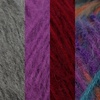 image:imageJubileeYarn Mohair Elixir Nightcap Yarn  100gSkein Chunky Wool Blend  Cosmopolitan  2 SkeinsShades of Purple