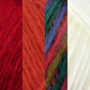 image:imageJubileeYarn Mohair Elixir Nightcap Yarn  100gSkein Chunky Wool Blend  Cosmopolitan  2 SkeinsShades of Red
