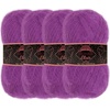 image:imageJubileeYarn Mohair Elixir Yarn  50gSkein Baby Wool Blend  Cherubs Cup  2 Skeins07 Dragonfruit Paloma