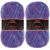 image:imageJubileeYarn Mohair Elixir Yarn  50gSkein Baby Wool Blend  Cherubs Cup  2 Skeins10 Purple Haze