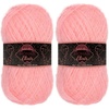 image:imageJubileeYarn Mohair Elixir Yarn  50gSkein Baby Wool Blend  Cherubs Cup  2 Skeins17 Desert Rose