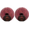 image:imageJubileeYarn Mohair Elixir Yarn  50gSkein Baby Wool Blend  Cherubs Cup  2 Skeins22 Bloody Mary