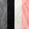 image:imageJubileeYarn Mohair Elixir Yarn  50gSkein Baby Wool Blend  Cherubs Cup  2 SkeinsShades of Grey