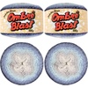image:imageJubileeYarn Ombr Blast Yarn  220gcake Baby Weight Cotton  Something Wild  1 Cake103 Dark Light