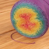 image:imageJubileeYarn Ombr Blast Yarn  220gcake Baby Weight Cotton  Something Wild  1 Cake110 Synthesis