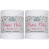 image:imageJubileeYarn Paper Notes Yarn  180gCone Worsted Paper  Variety Pack  4 Cones14 wythtt White Hot