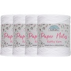 image:imageJubileeYarn Paper Notes Yarn  180gCone Worsted Paper  Variety Pack  4 Cones14 wythtt White Hot