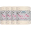 image:imageJubileeYarn Paper Notes Yarn  180gCone Worsted Paper  Variety Pack  4 Cones15 b0fl0 Boss Floss