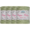 image:imageJubileeYarn Paper Notes Yarn  180gCone Worsted Paper  Variety Pack  4 Cones24 ganggreen Gang Green