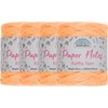 image:imageJubileeYarn Paper Notes Yarn  180gCone Worsted Paper  Variety Pack  4 Cones65 mackincheese Mackin Cheese