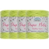 image:imageJubileeYarn Paper Notes Yarn  180gCone Worsted Paper  Variety Pack  4 Cones93 frogger Frogger