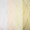 image:imageJubileeYarn Paper Notes Yarn  180gCone Worsted Paper  Variety Pack  4 ConesShades of White