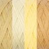 image:imageJubileeYarn Paper Notes Yarn  180gCone Worsted Paper  Variety Pack  4 ConesShades of Yellow