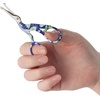image:imageJubileeYarn Pointed Tip Embroidery Craft Stainless Steel Stork Scissors  White  1 UnitSmall Stork Blue