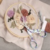 image:imageJubileeYarn Pointed Tip Embroidery Craft Stainless Steel Stork Scissors  White  1 UnitSmall Stork Purple