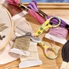 image:imageJubileeYarn Pointed Tip Embroidery Craft Stainless Steel Stork Scissors  White  1 UnitSmall Stork Yellow