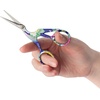 image:imageJubileeYarn Pointed Tip Embroidery Craft Stainless Steel Stork Scissors  White  1 UnitStork Blue