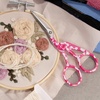 image:imageJubileeYarn Pointed Tip Embroidery Craft Stainless Steel Stork Scissors  White  1 UnitStork Red