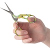 image:imageJubileeYarn Pointed Tip Embroidery Craft Stainless Steel Stork Scissors  White  1 UnitStork Yellow