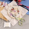 image:imageJubileeYarn Pointed Tip Embroidery Craft Stainless Steel Stork Scissors  White  1 UnitStork Yellow