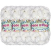 image:imageJubileeYarn Pom Bomb Yarn  100gSkein Super Bulky Polyester  Circus Berzerk  2 Skeins01 Whistling Moon