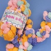 image:imageJubileeYarn Pom Bomb Yarn  100gSkein Super Bulky Polyester  Circus Berzerk  2 Skeins07 Kabloom