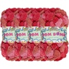 image:imageJubileeYarn Pom Bomb Yarn  100gSkein Super Bulky Polyester  Circus Berzerk  2 Skeins08 Firepower