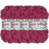 image:imageJubileeYarn Pom Bomb Yarn  100gSkein Super Bulky Polyester  Circus Berzerk  2 Skeins09 Full Charge