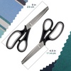 image:imageJubileeYarn Professional Grade Pinking Shears  95 Serrated Stainless Steel  Black amp Grey  1 Pair9 Black  Grey