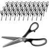 image:imageJubileeYarn Professional Grade Pinking Shears  95 Serrated Stainless Steel  Black amp Grey  1 Pair9 Black  Grey