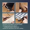 image:imageJubileeYarn Professional Grade Pinking Shears  95 Serrated Stainless Steel  Black amp Grey  1 Pair9 Black  Grey
