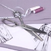 image:imageJubileeYarn Professional Grade Pinking Shears  95 Serrated Stainless Steel  Black amp Grey  1 Pair9 Silver